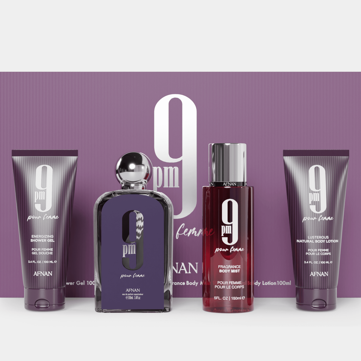 CONJUNTO DE OFERTA 9 PM POUR FEMME